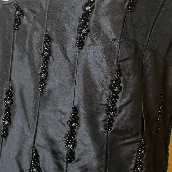 Craig Signer Silk Beaded Dress - Picture 6 of 8